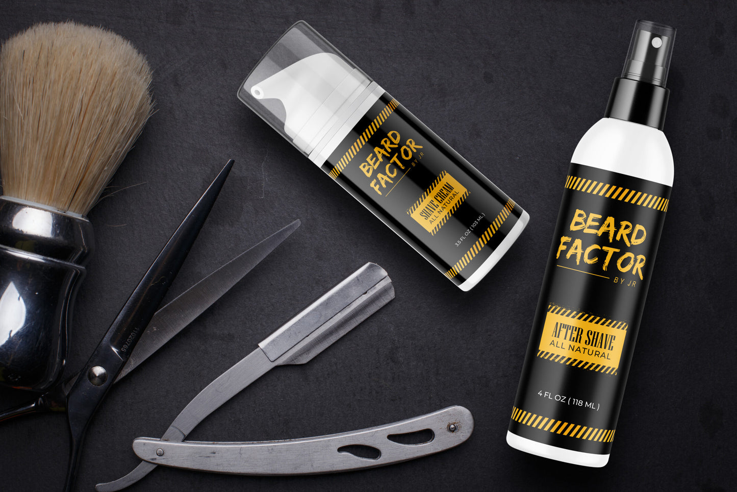 Don't Fear the Beard King Set Shaving Cream & After Shave Splash